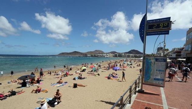 大加那利岛拉斯帕尔马斯502 Apartamento Vista Mar Con Balcon公寓 外观 照片