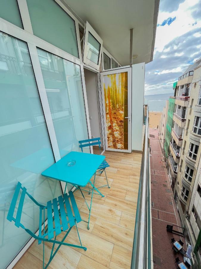 大加那利岛拉斯帕尔马斯502 Apartamento Vista Mar Con Balcon公寓 外观 照片